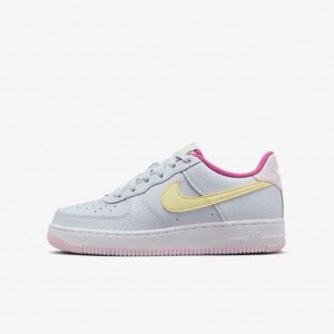 Nike Air Force 1 Low 'Grey Citron Fuchsia' (GS)