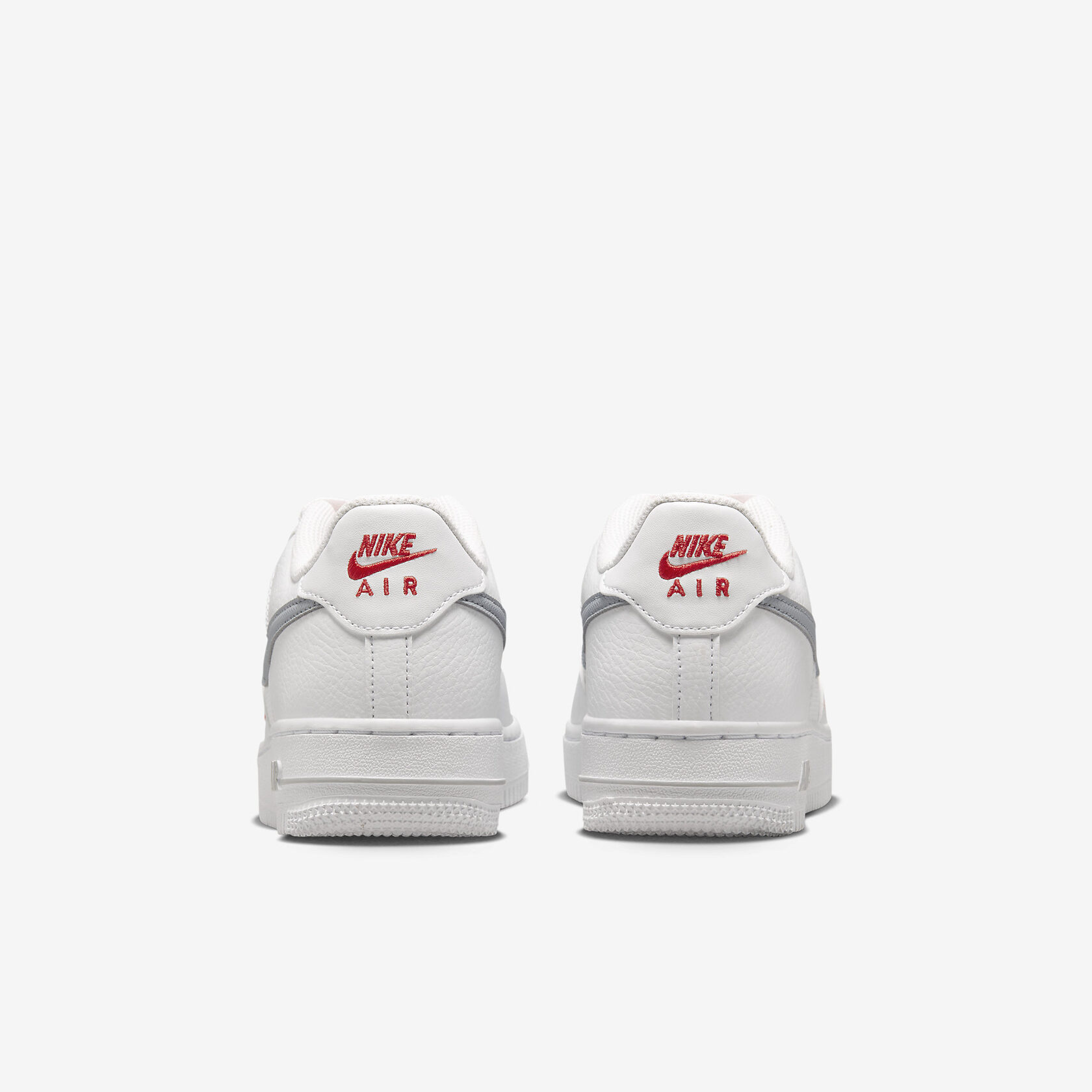 Nike Air Force 1 Low 'White Grey Crimson' GS3
