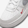 Nike Air Force 1 Low 'White Grey Crimson' GS7