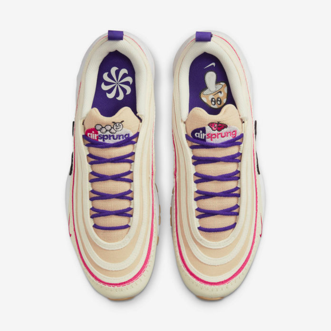 Nike Air Max 97 Air Sprung Sail Pink Purple2