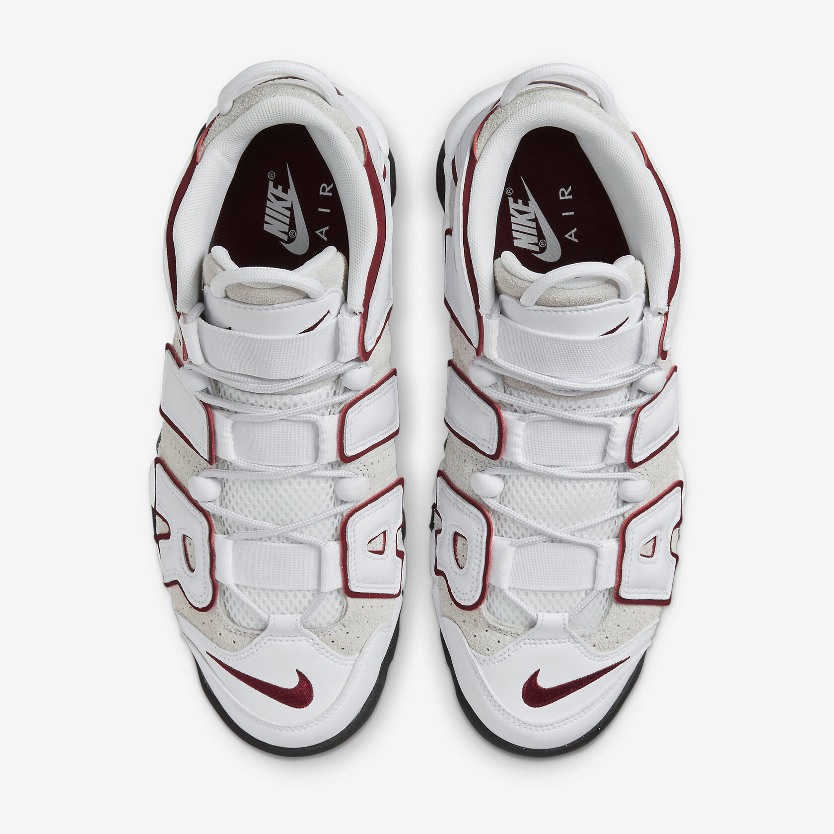 Nike Air More Uptempo 96 White Team Red Summit White4