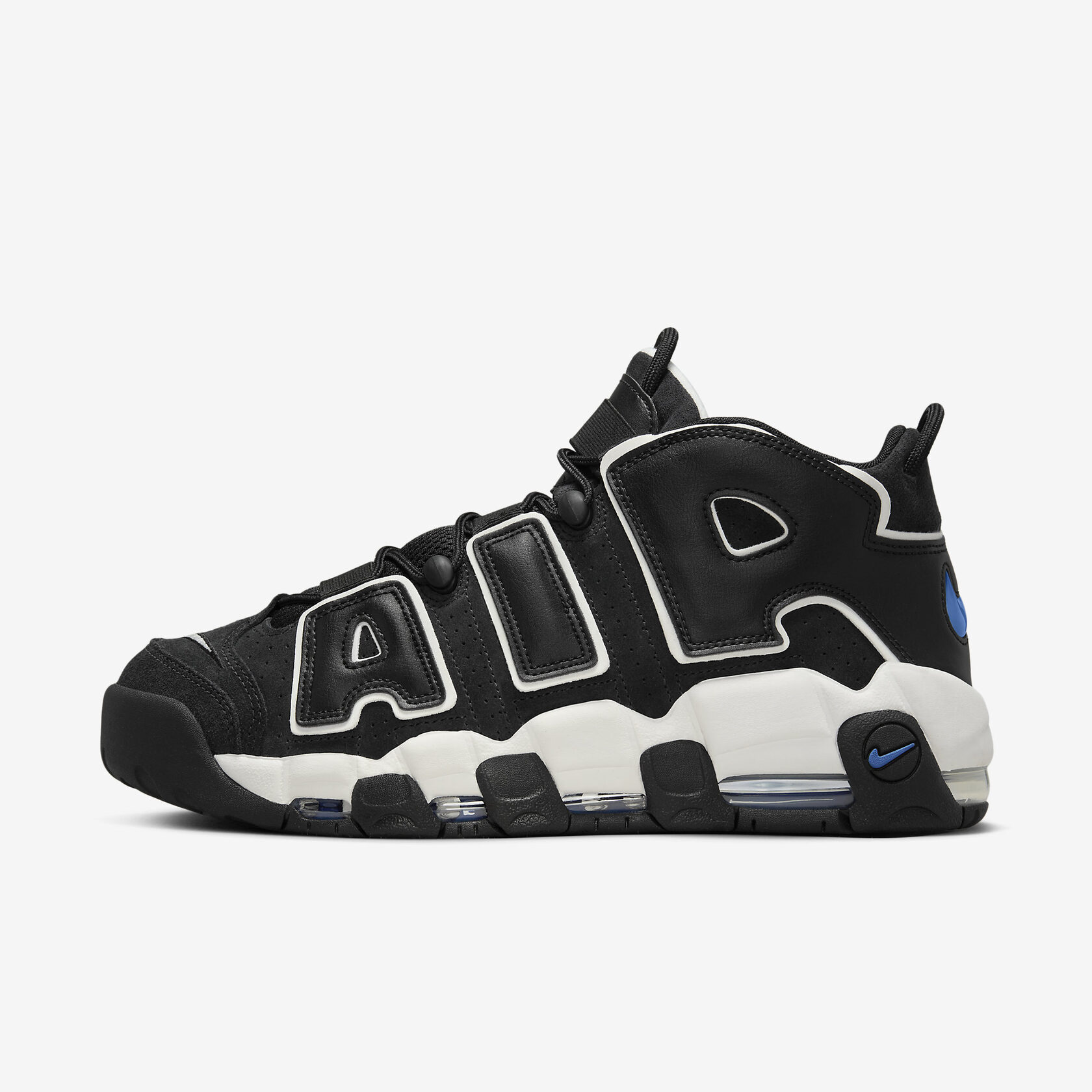 Nike Air More Uptempo 'Black Star Blue'
