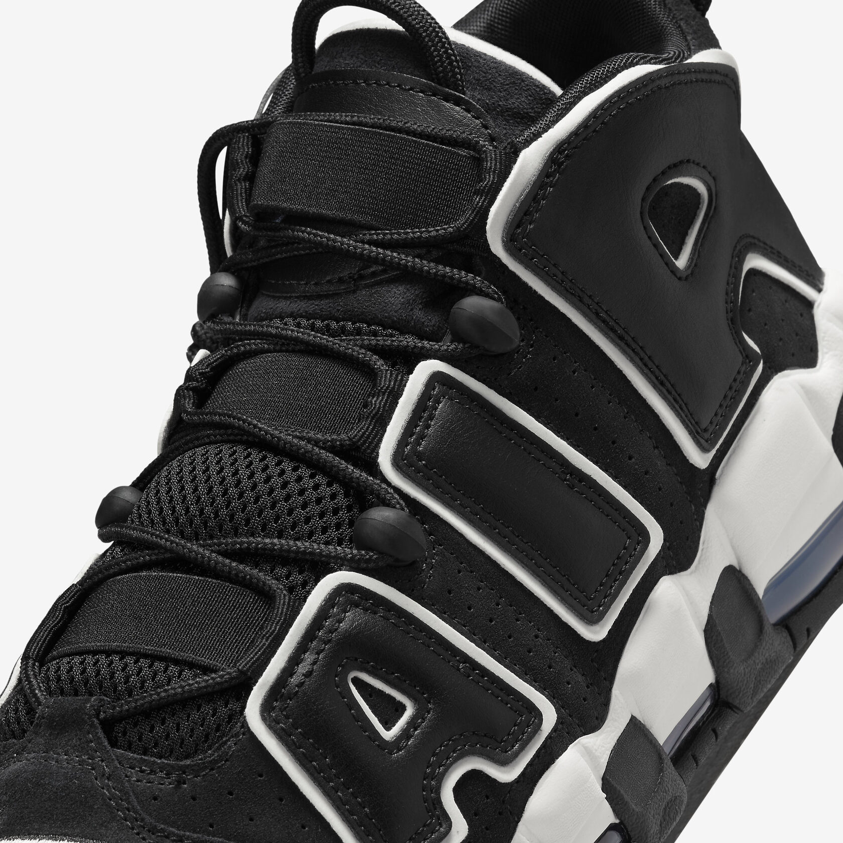 Nike Air More Uptempo 'Black Star Blue'6