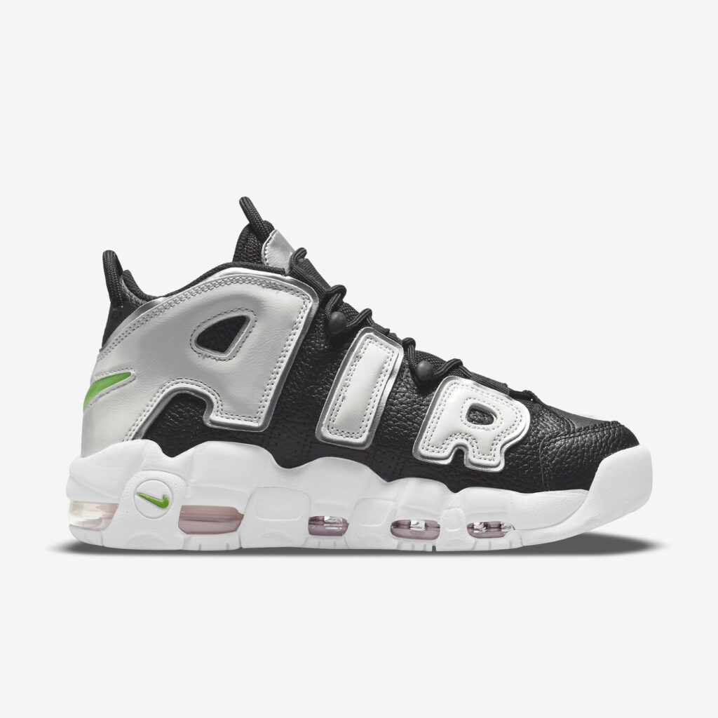 Nike Air More Uptempo ‘Black White Green’2