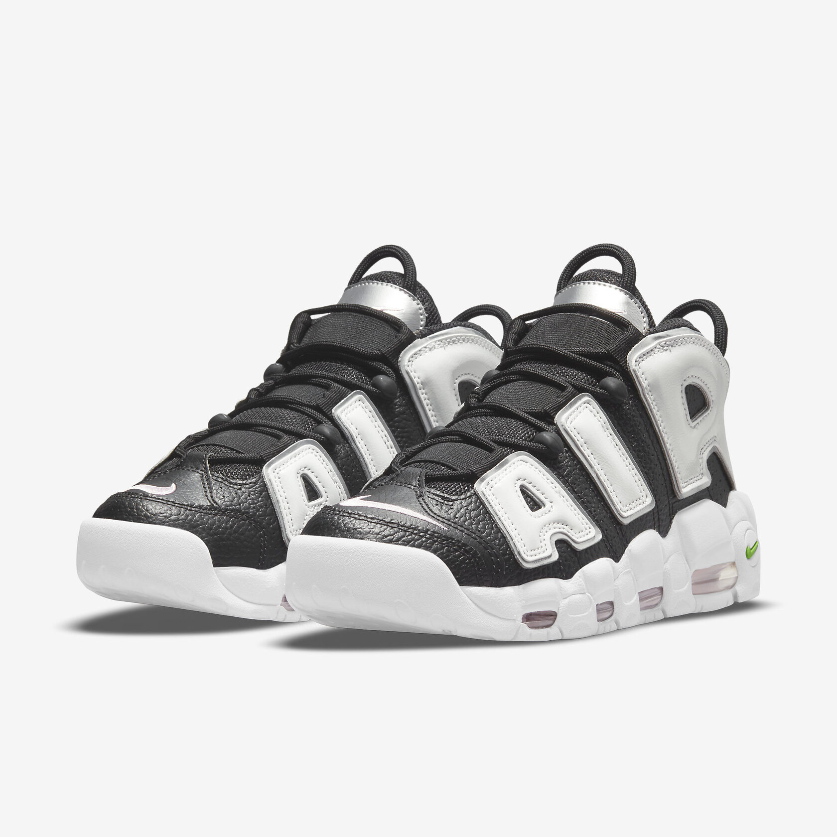 Nike Air More Uptempo 'Black White Green'3