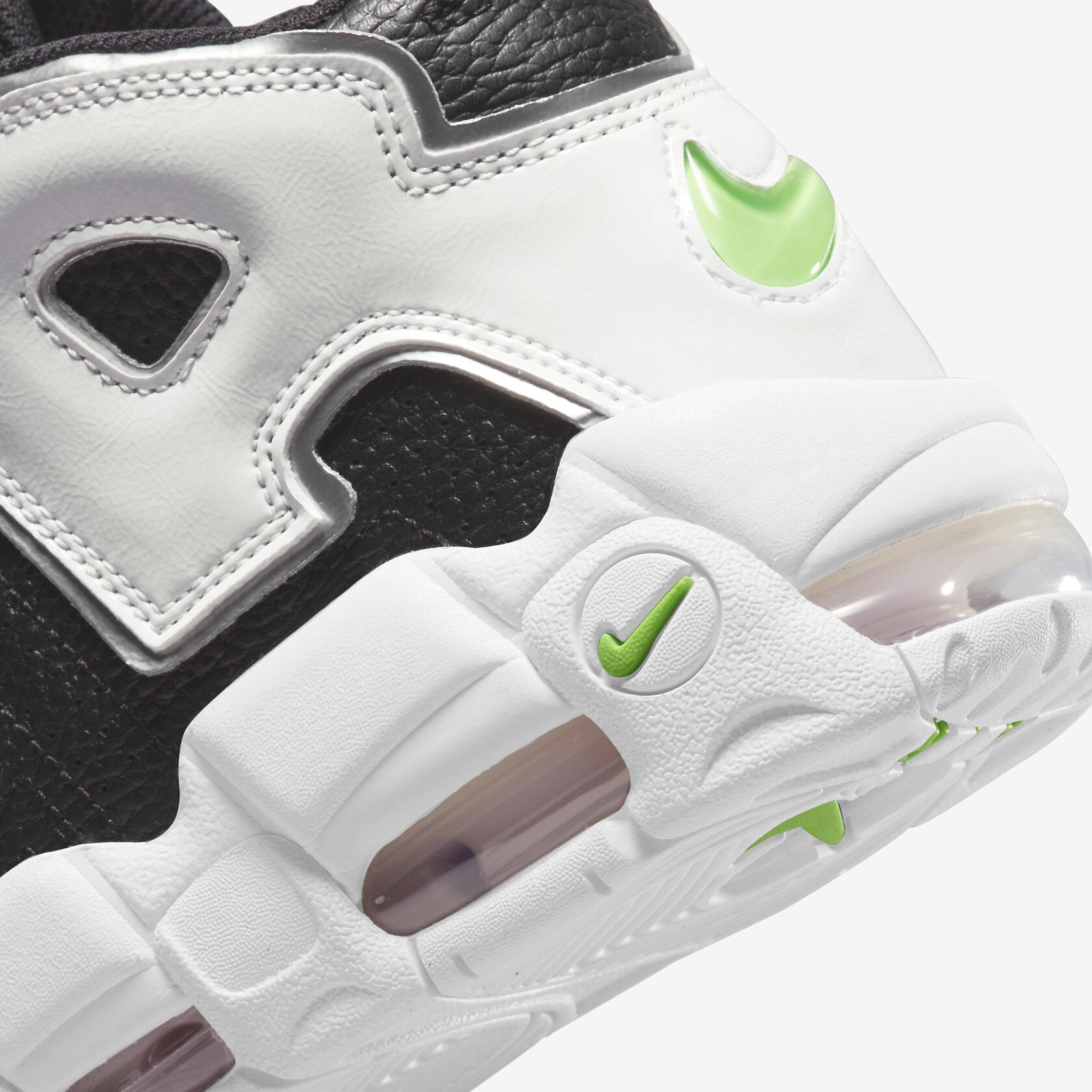 Nike Air More Uptempo 'Black White Green'7