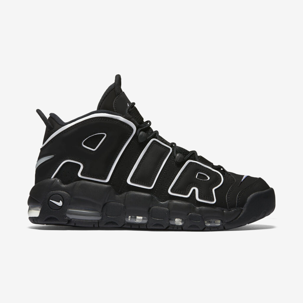 Nike Air More Uptempo ‘Black White’2
