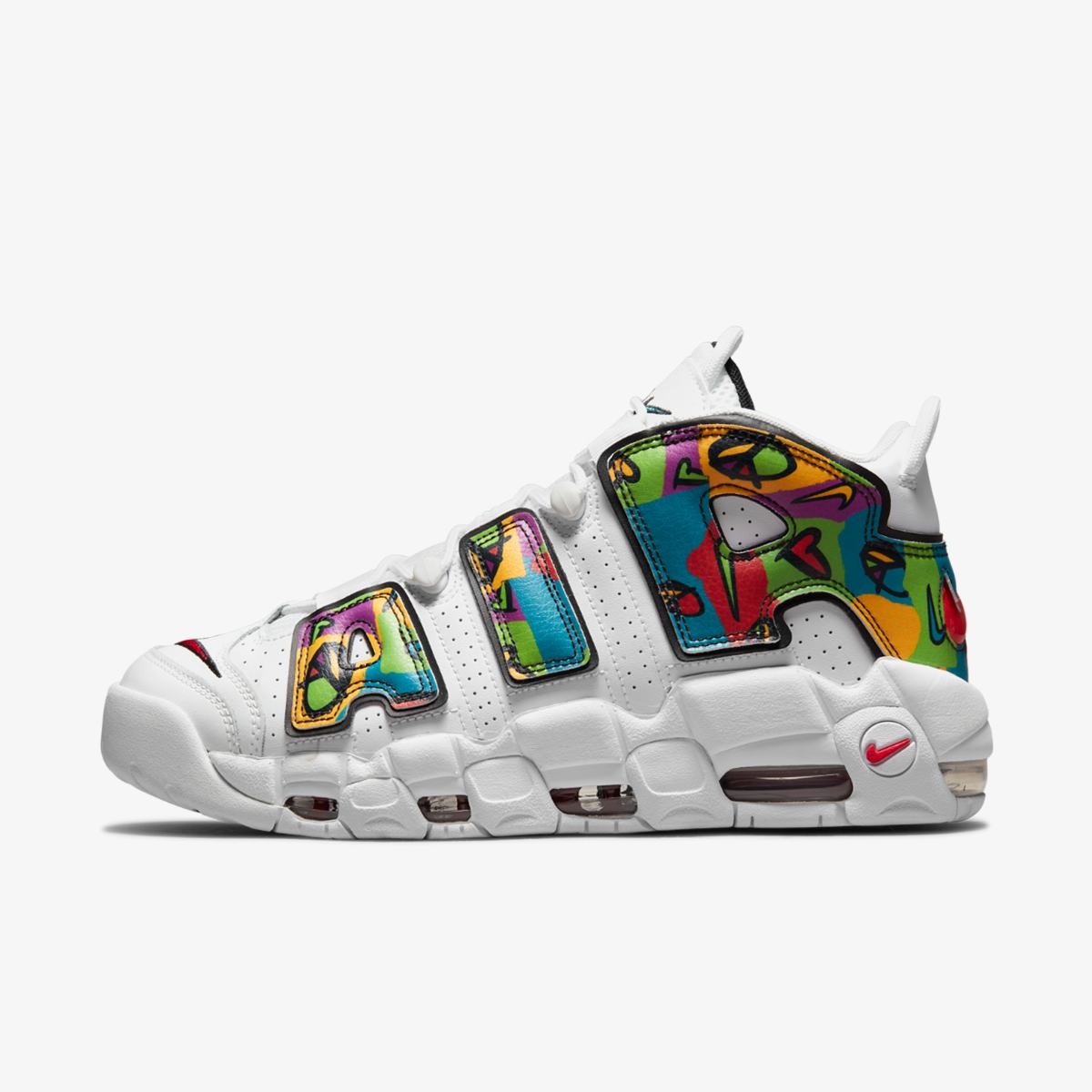 Nike Air More Uptempo 'Peace, Love, Swoosh'