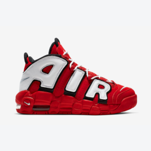 Nike Air More Uptempo University Red Black White2