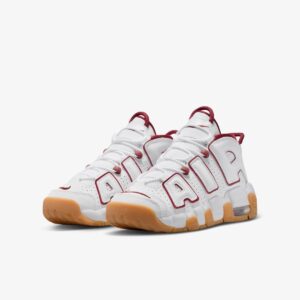 Nike Air More Uptempo 'White Bordeaux' GS4