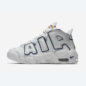 Nike Air More Uptempo White Midnight Navy