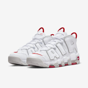 Nike Air More Uptempo 'White University Red'3