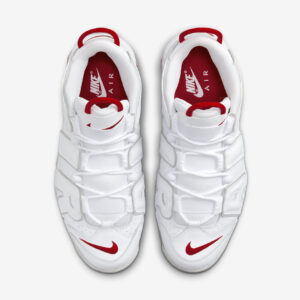 Nike Air More Uptempo 'White University Red'5