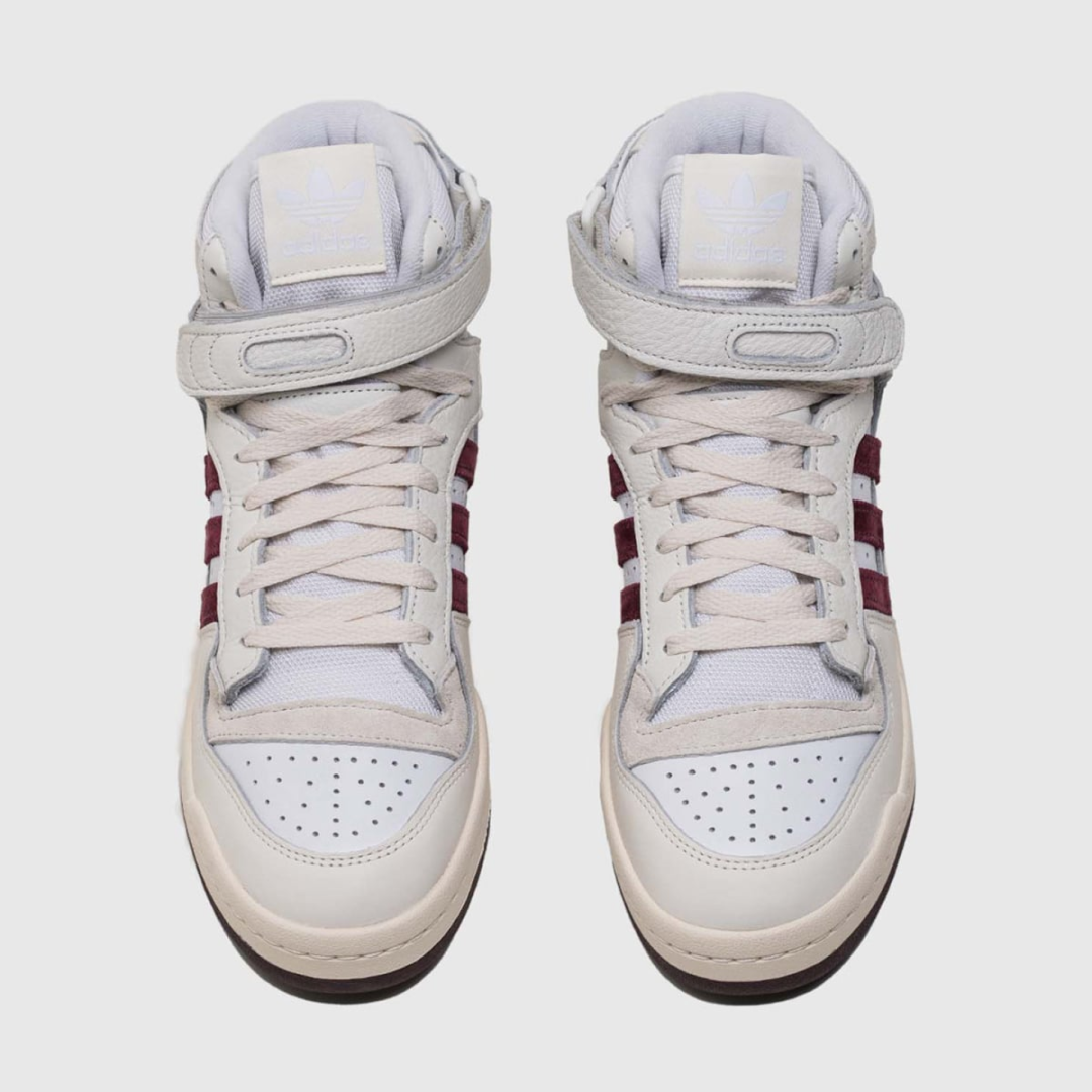 Packer x adidas Forum High 'Collegiate Maroon'2