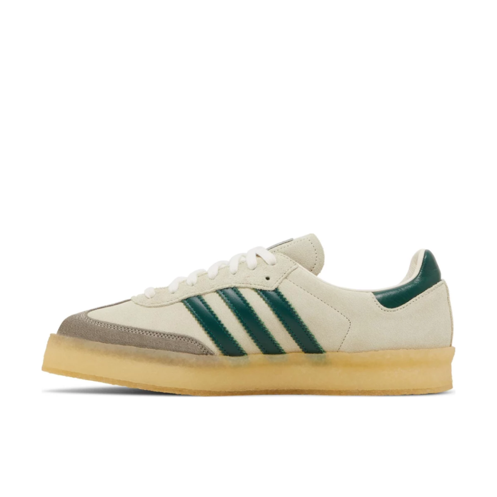 Ronnie Fieg x Clarks x 8th Street Samba ‘Chalk Green’2