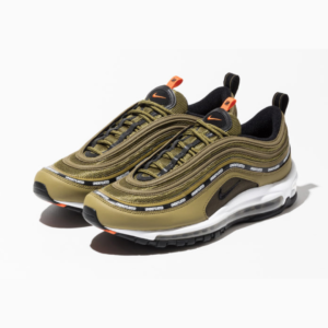 Undefeated x Nike Air Max 97 Black Militia Green1