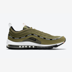Undefeated x Nike Air Max 97 Black Militia Green7