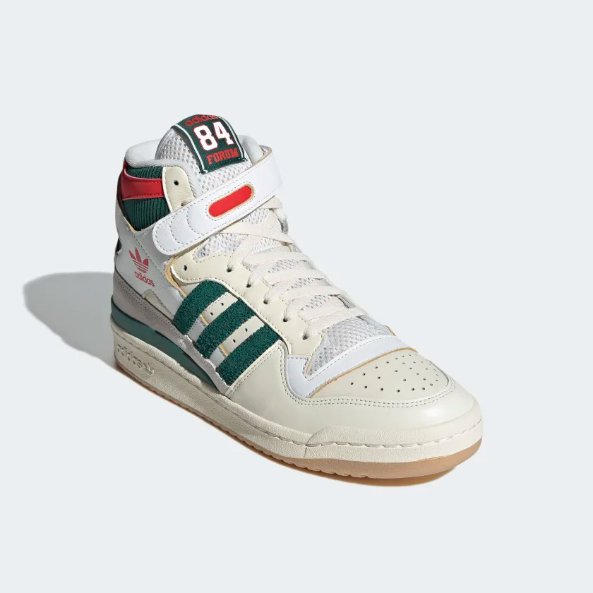 adidas Forum 84 High Collegiate Green Red3