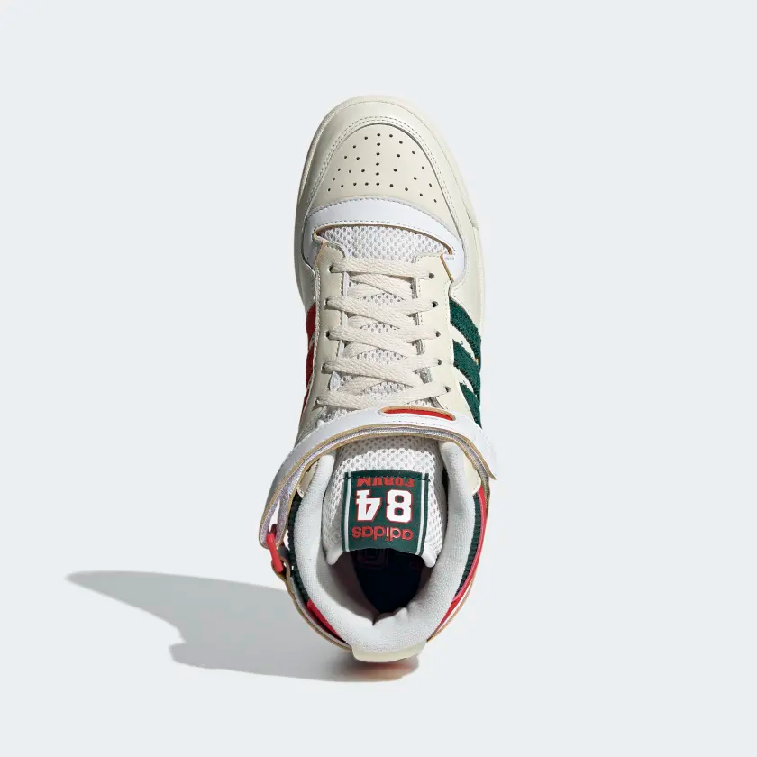 adidas Forum 84 High Collegiate Green Red4