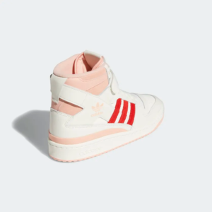 adidas Forum 84 High Off White Pink Red4