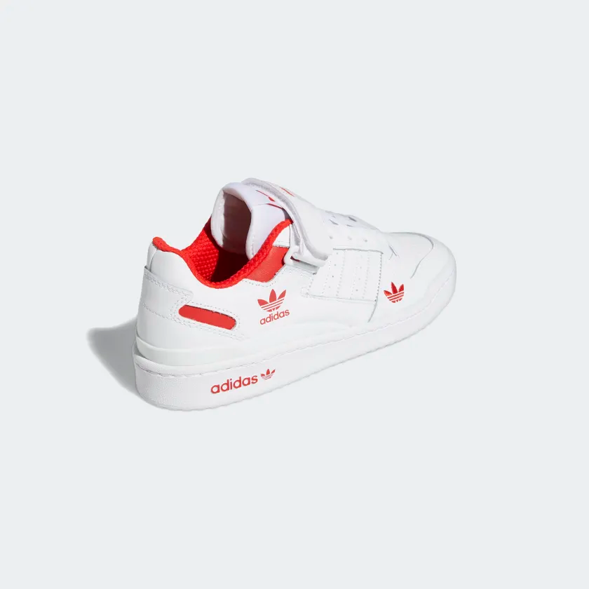 adidas Forum 84 Low White Red4