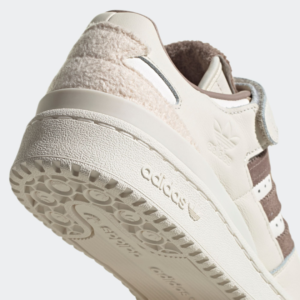 adidas Forum Low Fleece White Brown3