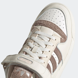 adidas Forum Low Fleece White Brown4