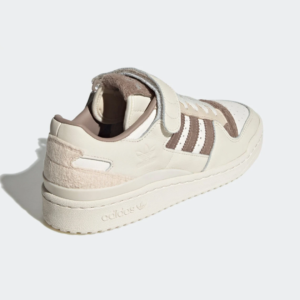 adidas Forum Low Fleece White Brown7
