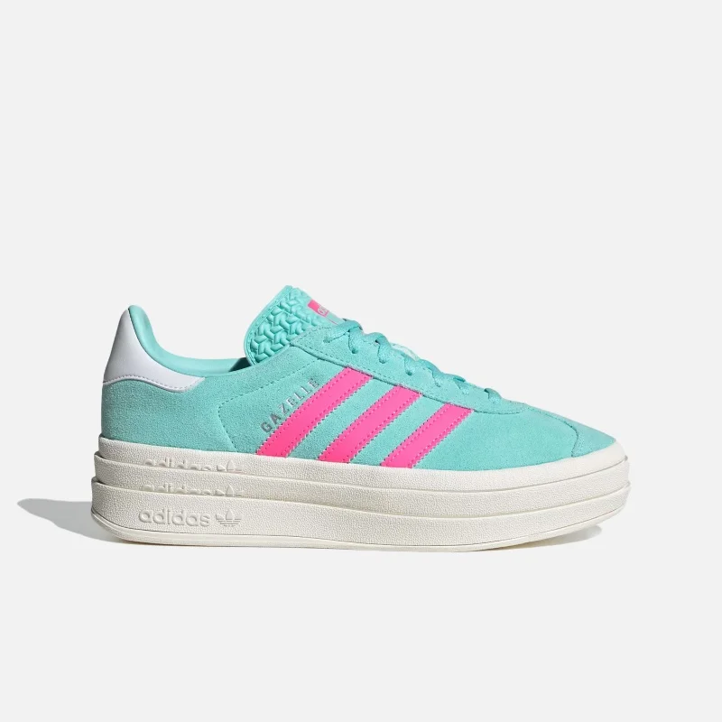 adidas Gazelle Bold 'White Pink Blue'