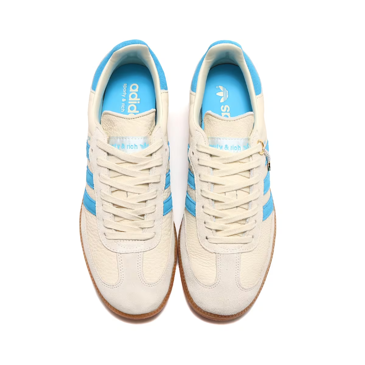 adidas Samba OG Sporty & Rich Cream Blue3