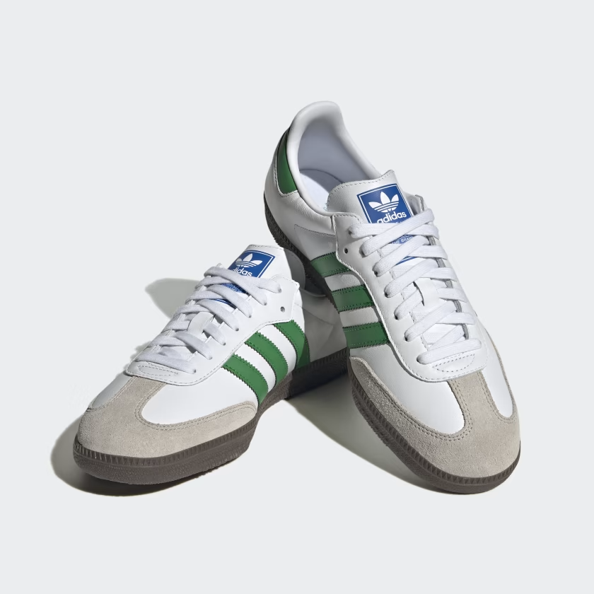 adidas Samba OG 'White Green Gum'3