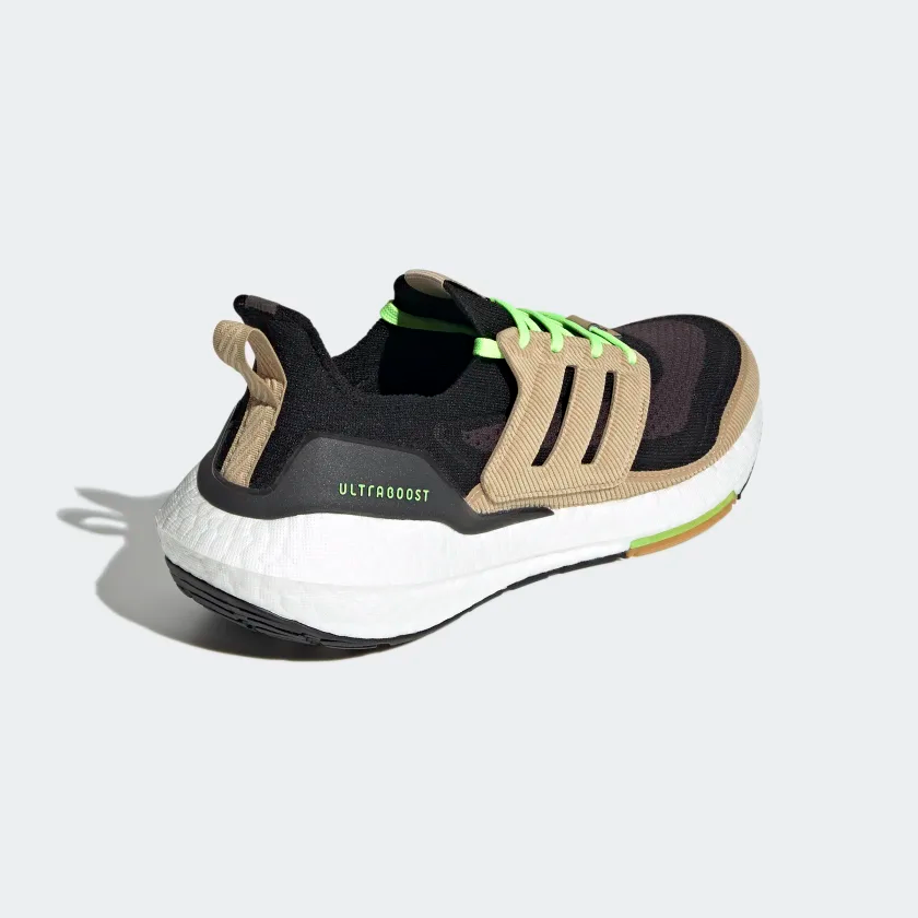 adidas Ultra Boost 22 Black Beige Tone Green2