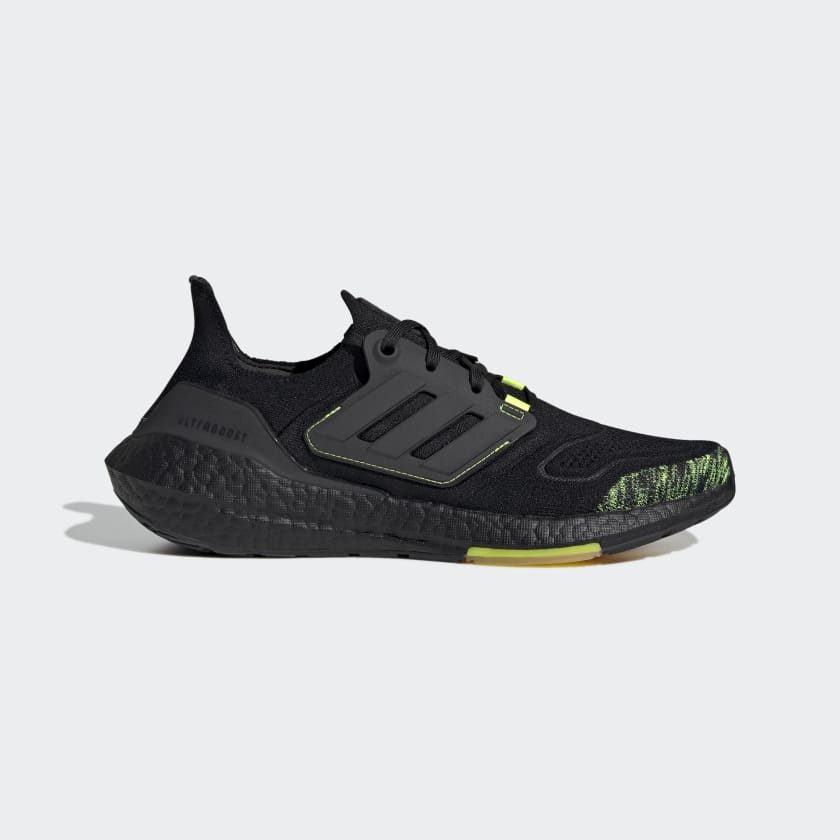 adidas Ultra Boost 22 Solar Yellow Black