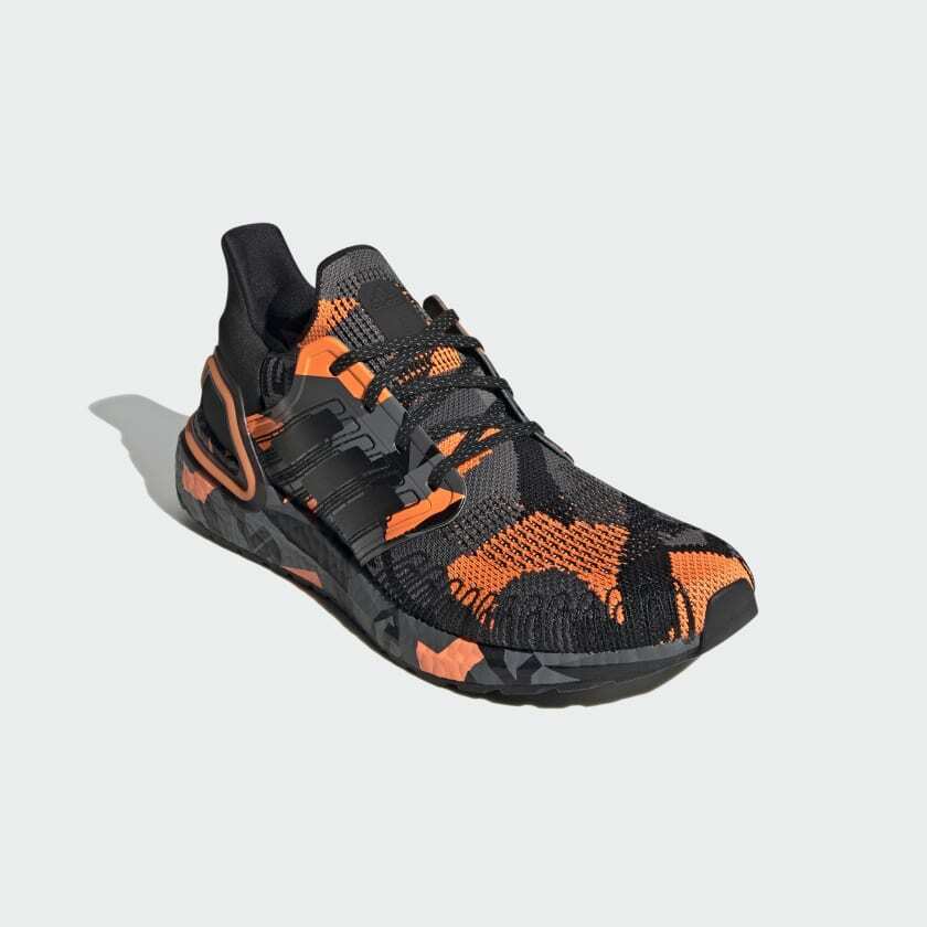 adidas Ultraboost 20 'Geometric Pack' Signal Orange3