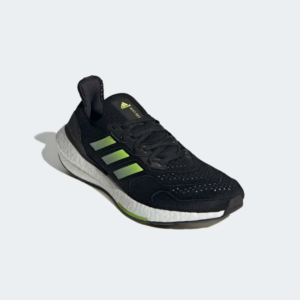 adidas Ultraboost 22 Core Black Solar Yellow2