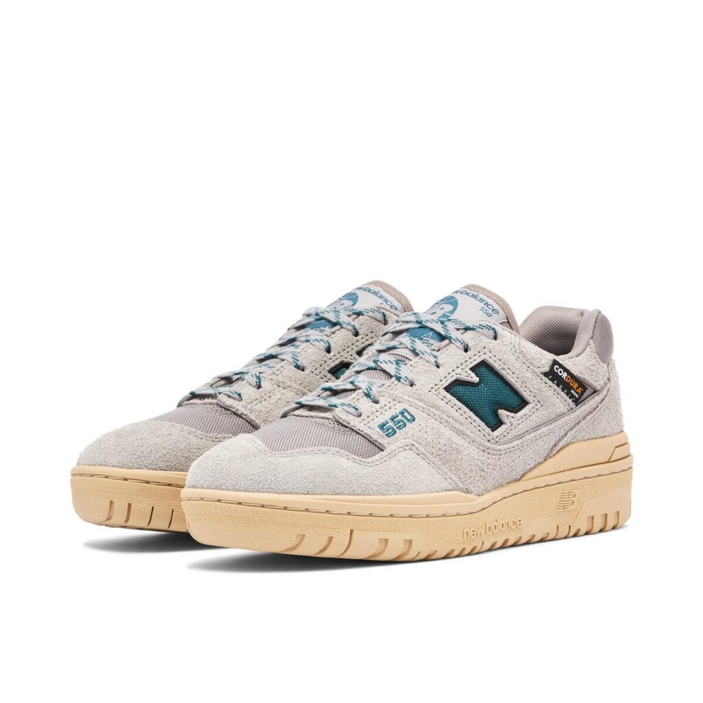 size x New Balance 550 Cordura Pack ‘Grey Cream’1