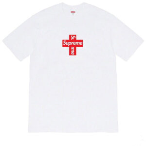 Supreme Cross Box Logo Tee White