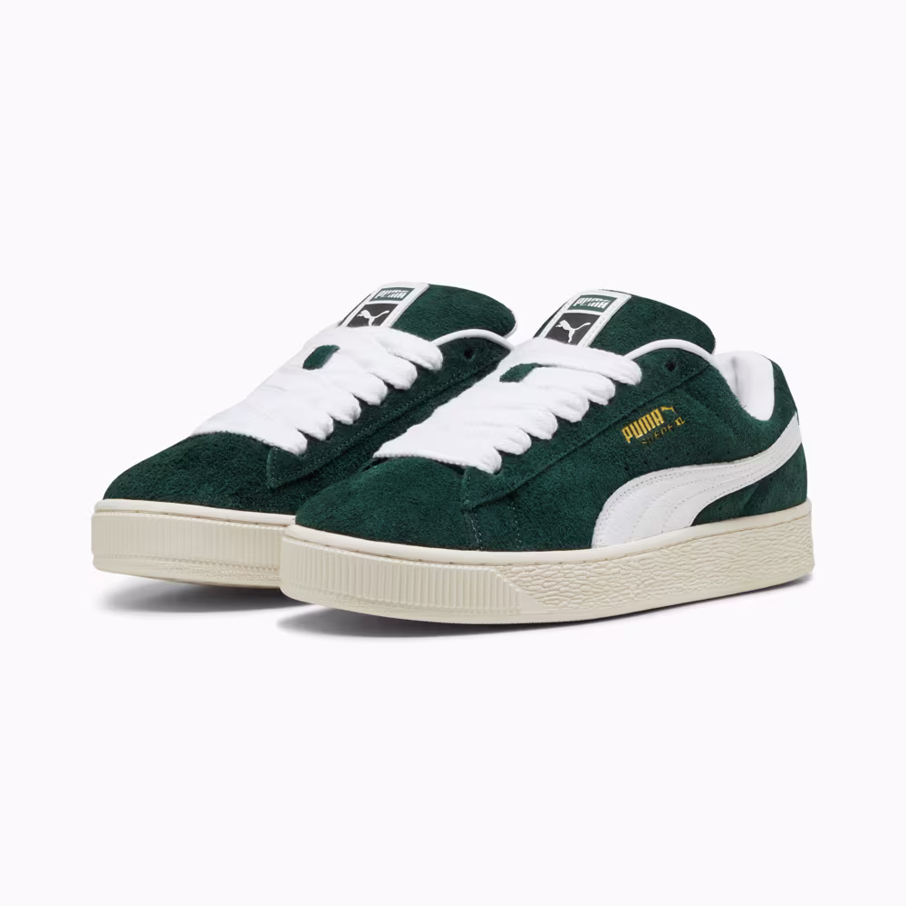 Puma Suede Xl Hairy Sneakers Green2