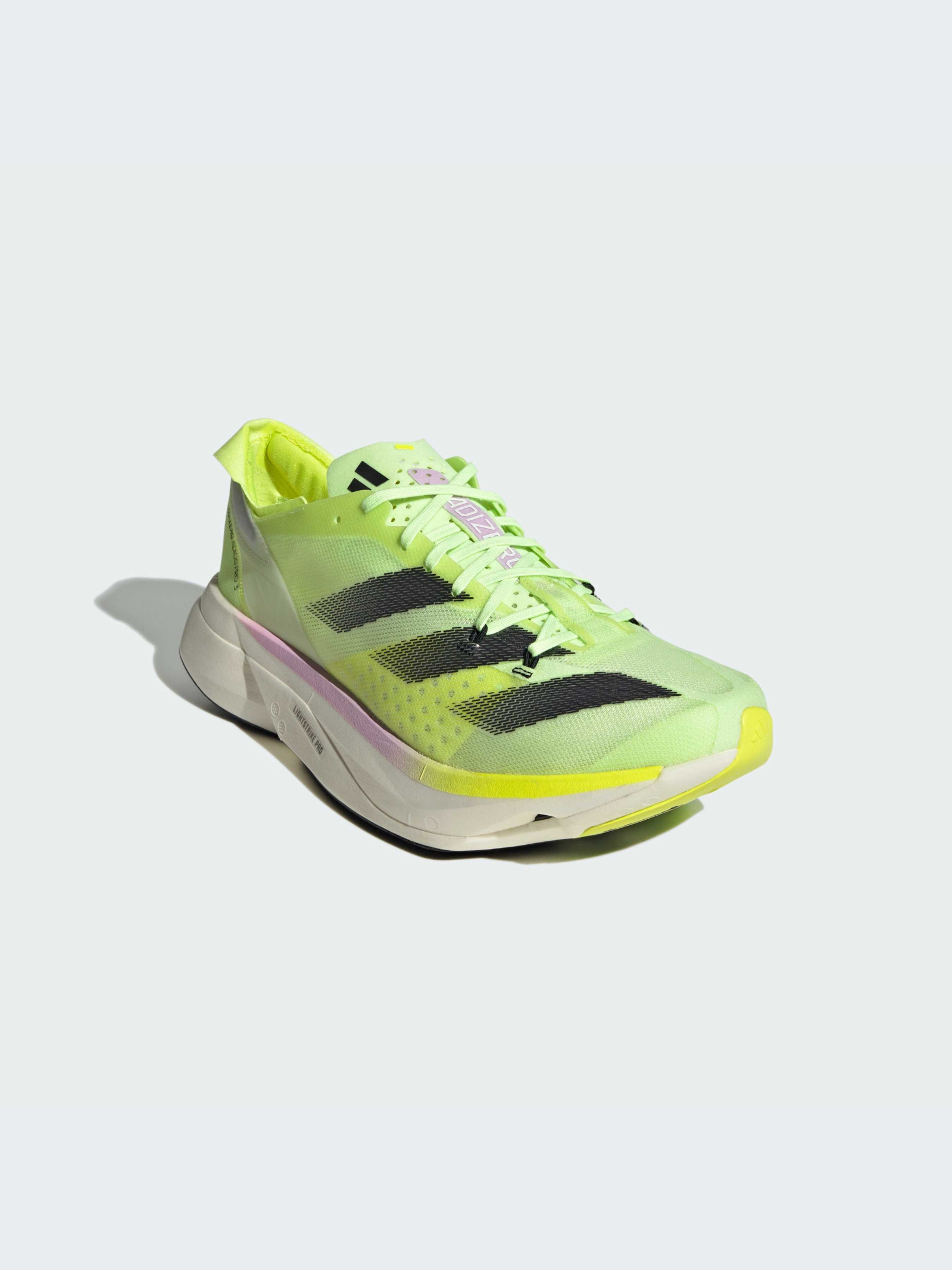 adidas Adizero Adios Pro 3 'Neon Green Black Pink'3