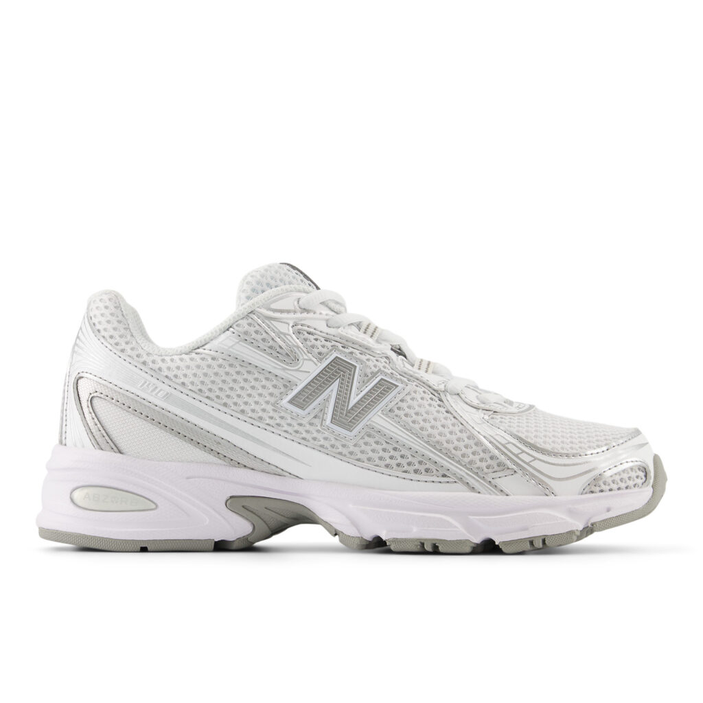 New Balance 740 - WHITE SILVER METALLIC