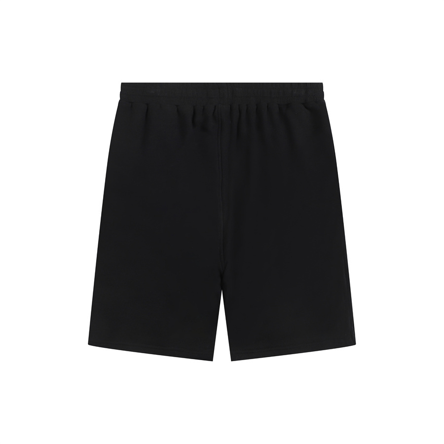 AMI Paris White Logo Shorts2
