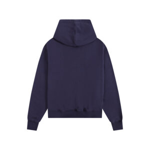 AMI Paris Navy Blue Zip Hoodie2