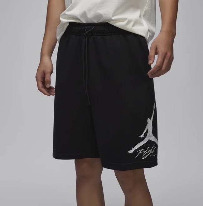 Jordan Side Logo Shorts Black