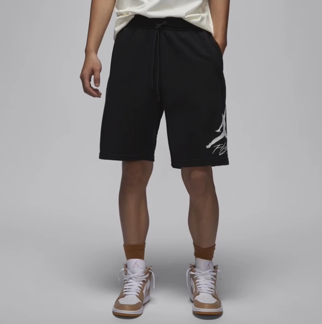 Jordan Side Logo Shorts Black3