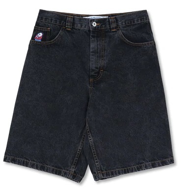 Polar Skate Co. Shorts Big Boy Washed Black1