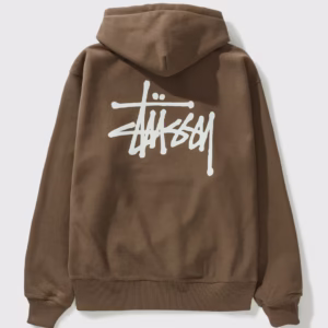 Stussy Basic Hoodie Coffee