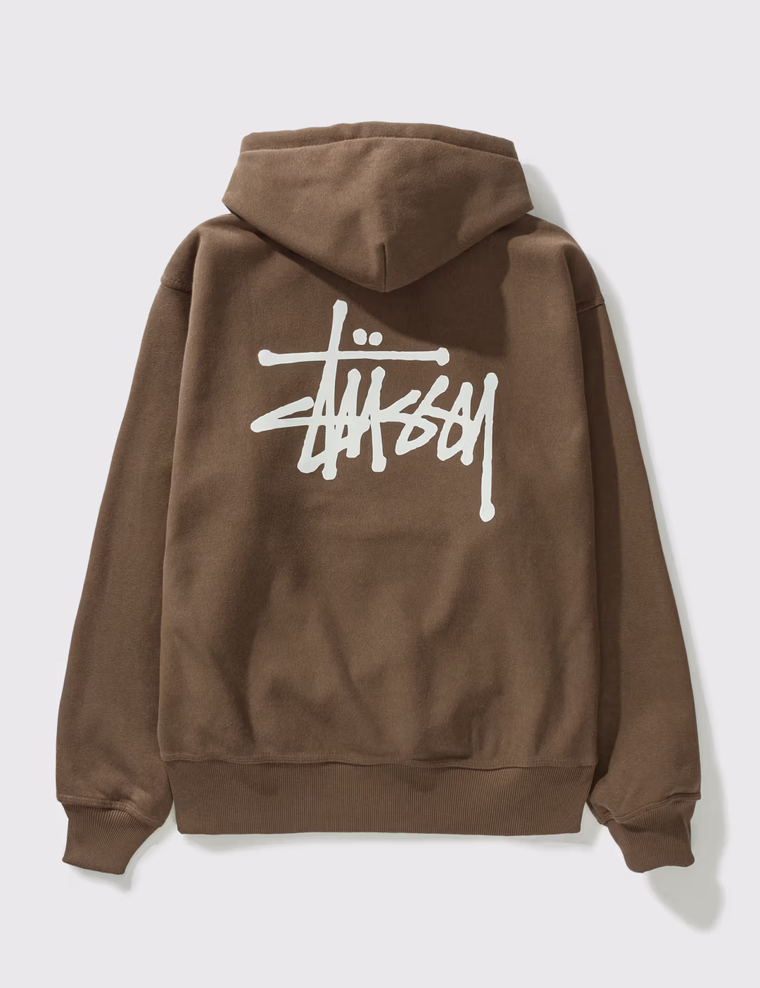 Stussy Basic Hoodie Coffee2