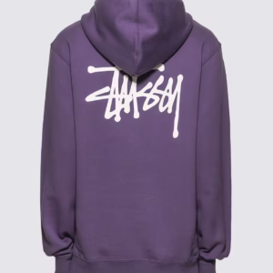 Stussy Basic Hoodie Purple