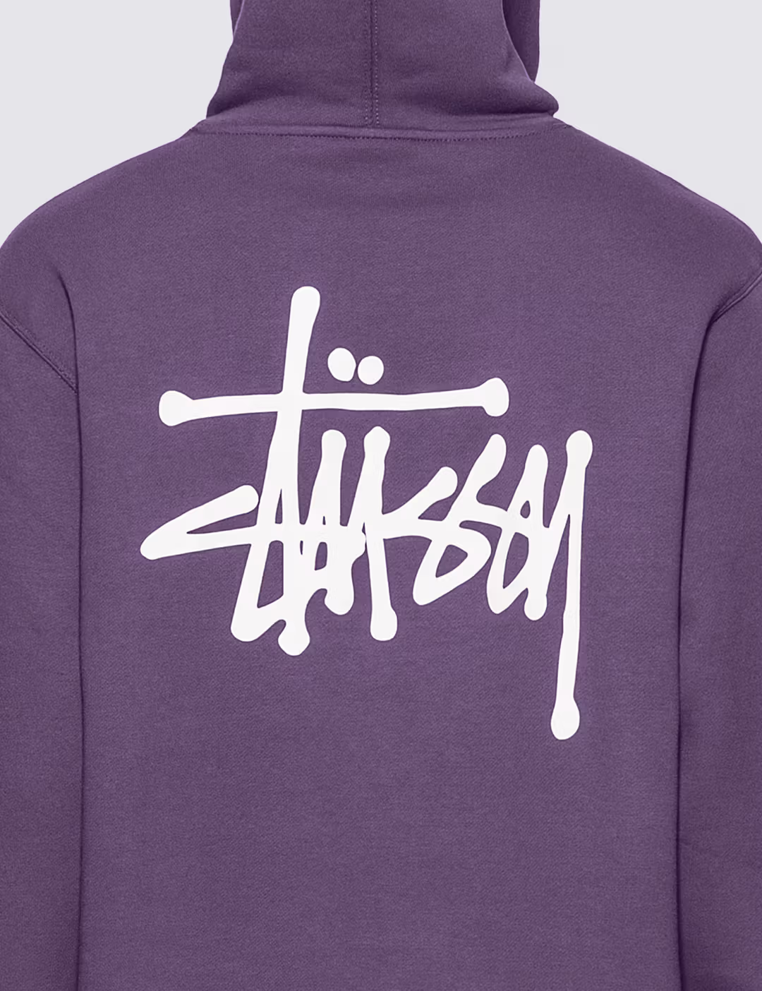 Stussy Basic Hoodie Purple5