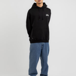 Stussy Fuzy Dice Hoodie Black